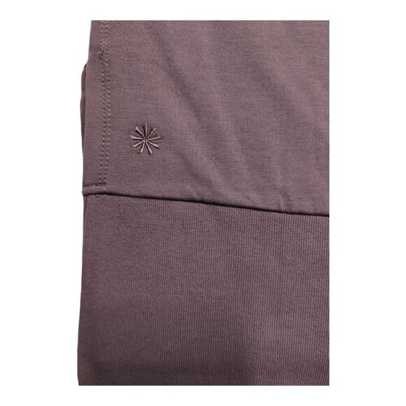 Athleta Retroterry V-Neck Sweatshirt Tee Mauve Sleeveless Womens XS - Picture 5 of 11